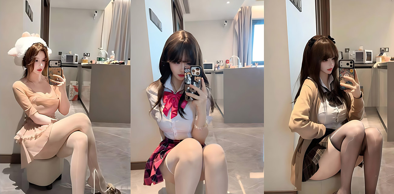 抖音50万粉网红【你不就是那个】榜一专属福利，美腿大开道具猛插，纤手掰逼粉穴完美展示土豪视角全程直击