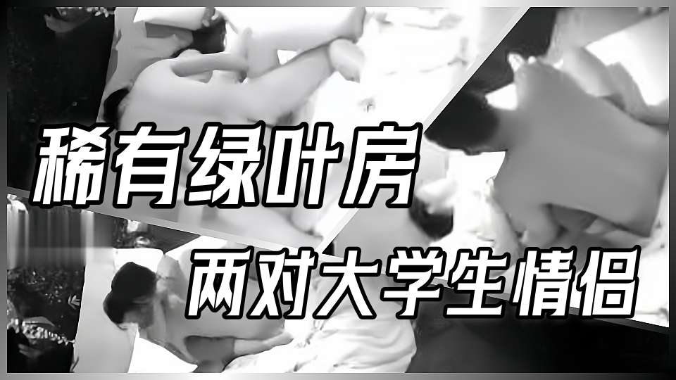 稀有绿叶房 两对大学生情侣