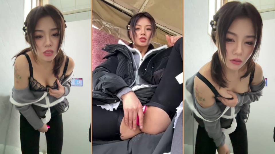 大胆御姐，反差骚母狗【Asia-GoodLuck】户外极限露出，开裆裤内塞跳蛋继续景区自慰喷水