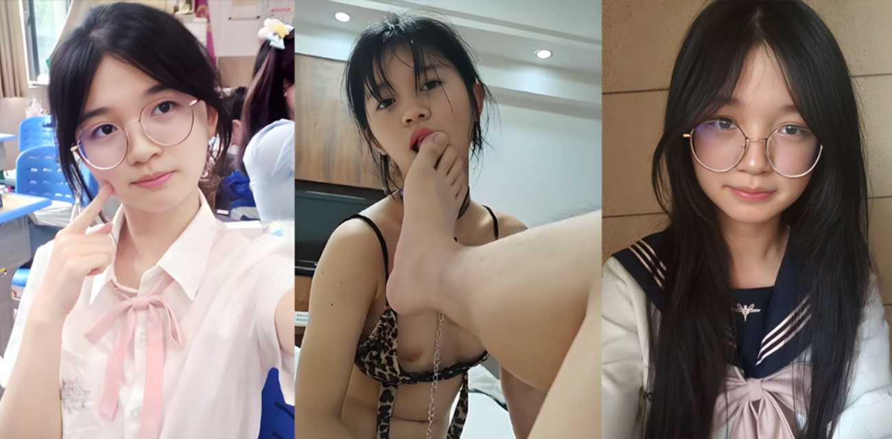 浙江丽水小美女【童青青】被男朋友调教成极品母狗，露脸舔足口交无毛嫩逼被玩具大屌狂攻