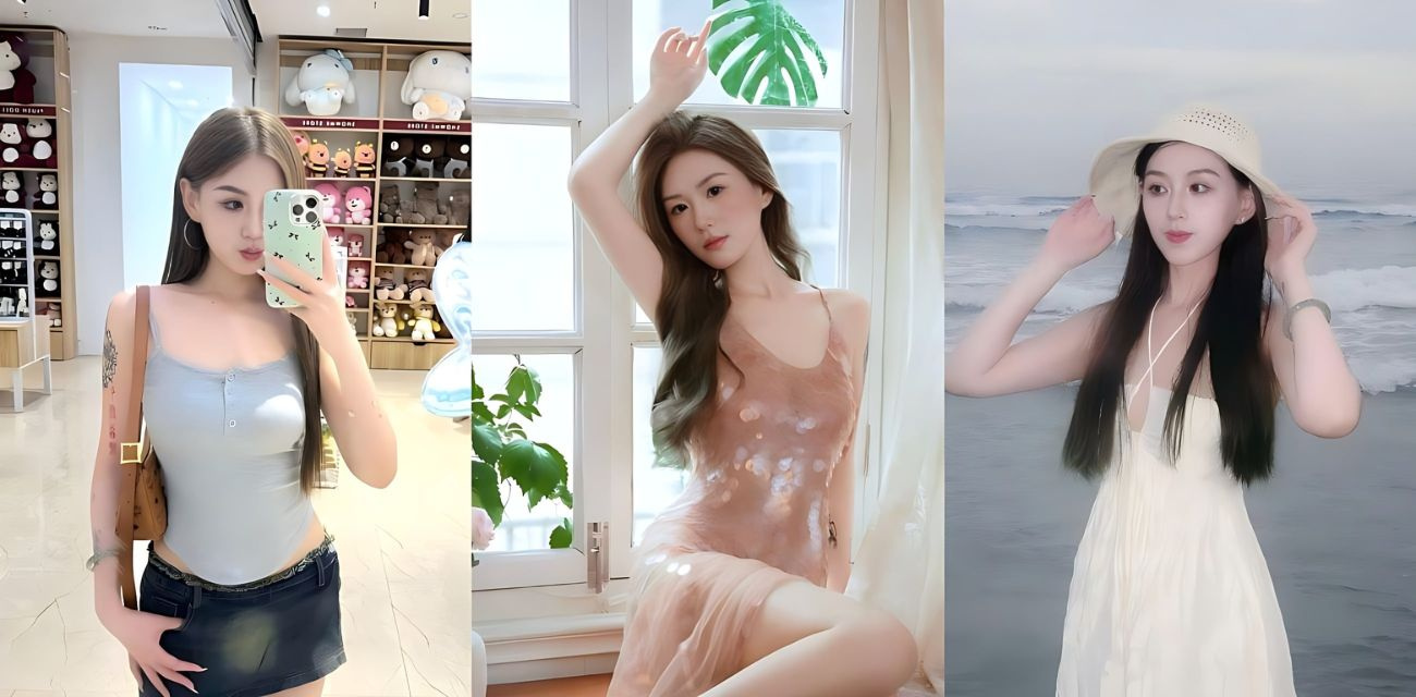 广东超美名媛【林馨】为傍富二代抛弃男友惨遭曝光，冷艳御姐掰穴求操淫姿下贱又风骚