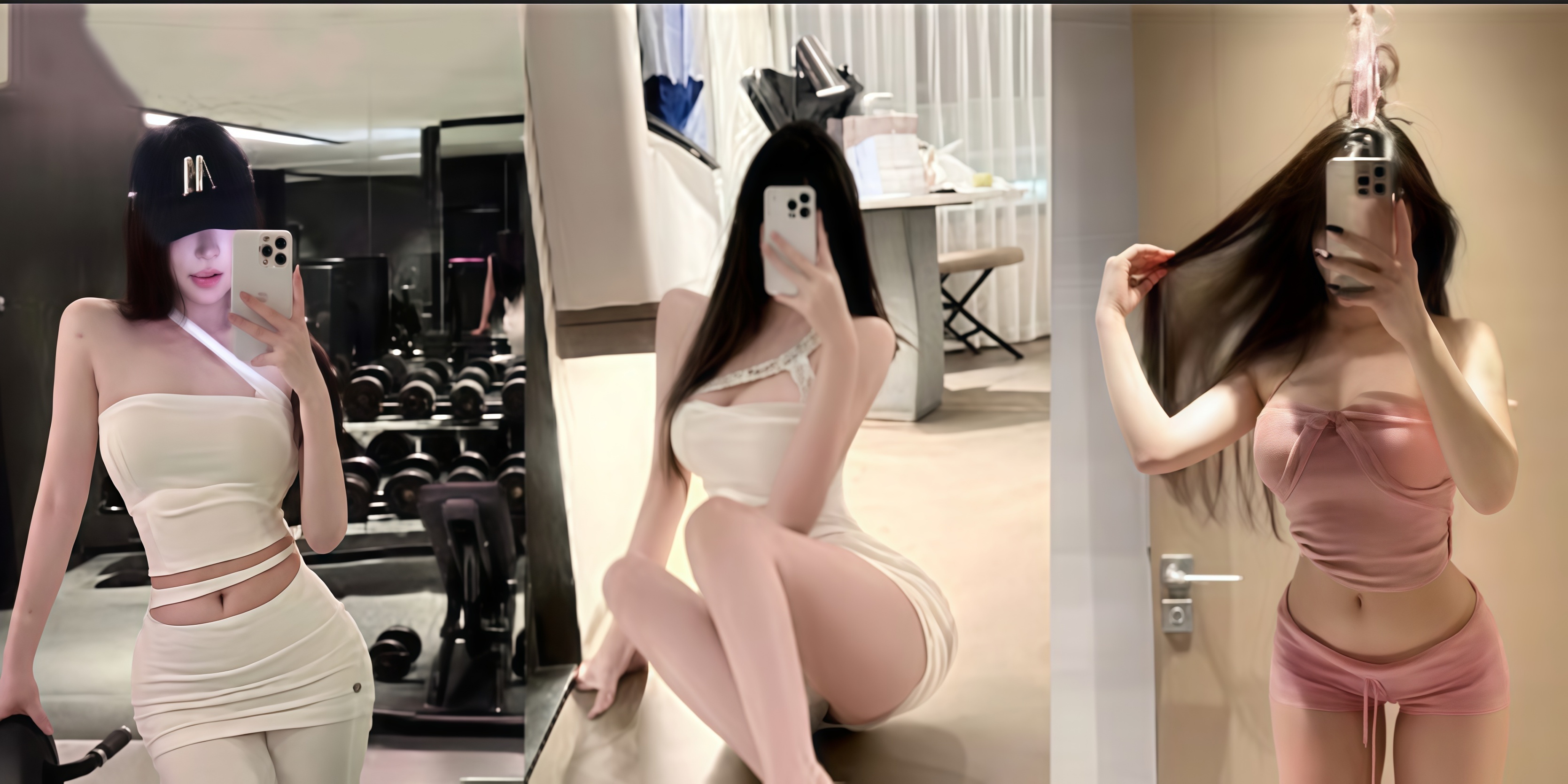 推特顶级巨乳女神【Naimei0727】上演站立式后入，天然八字奶被玻璃挤压到变形