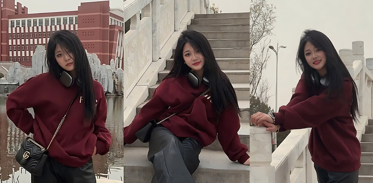 河北燕山大学女学生【张洛汐】性爱私拍被爆，长相清纯私下却是男友专属母狗，口交爆操怼脸拍摄迷离神态