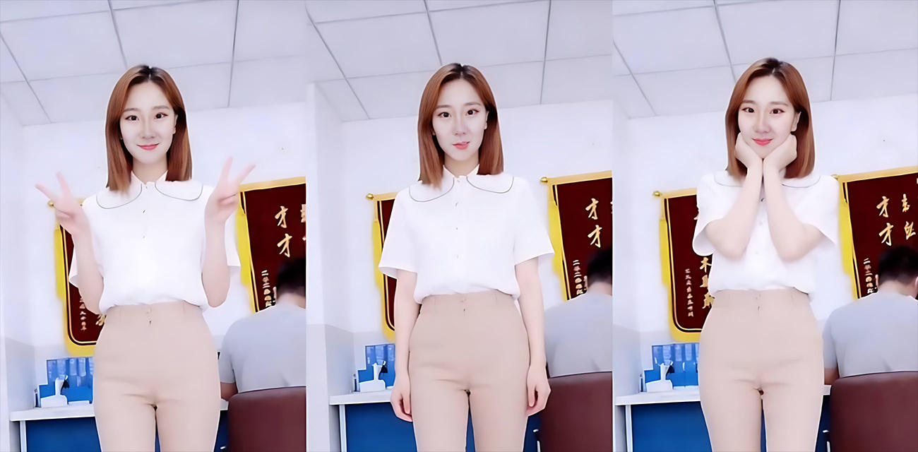 英语老师【蜜桃吖】办公室激情大秀，背对男老师露出豪乳狂揉蹂躏，刺激感拉满肾上腺素